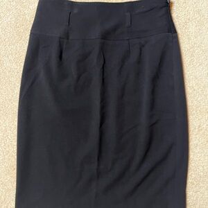 Grace Elements Classic Black Petite Pencil Skirt